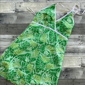 Green Lilly Pulitzer White Label Halter